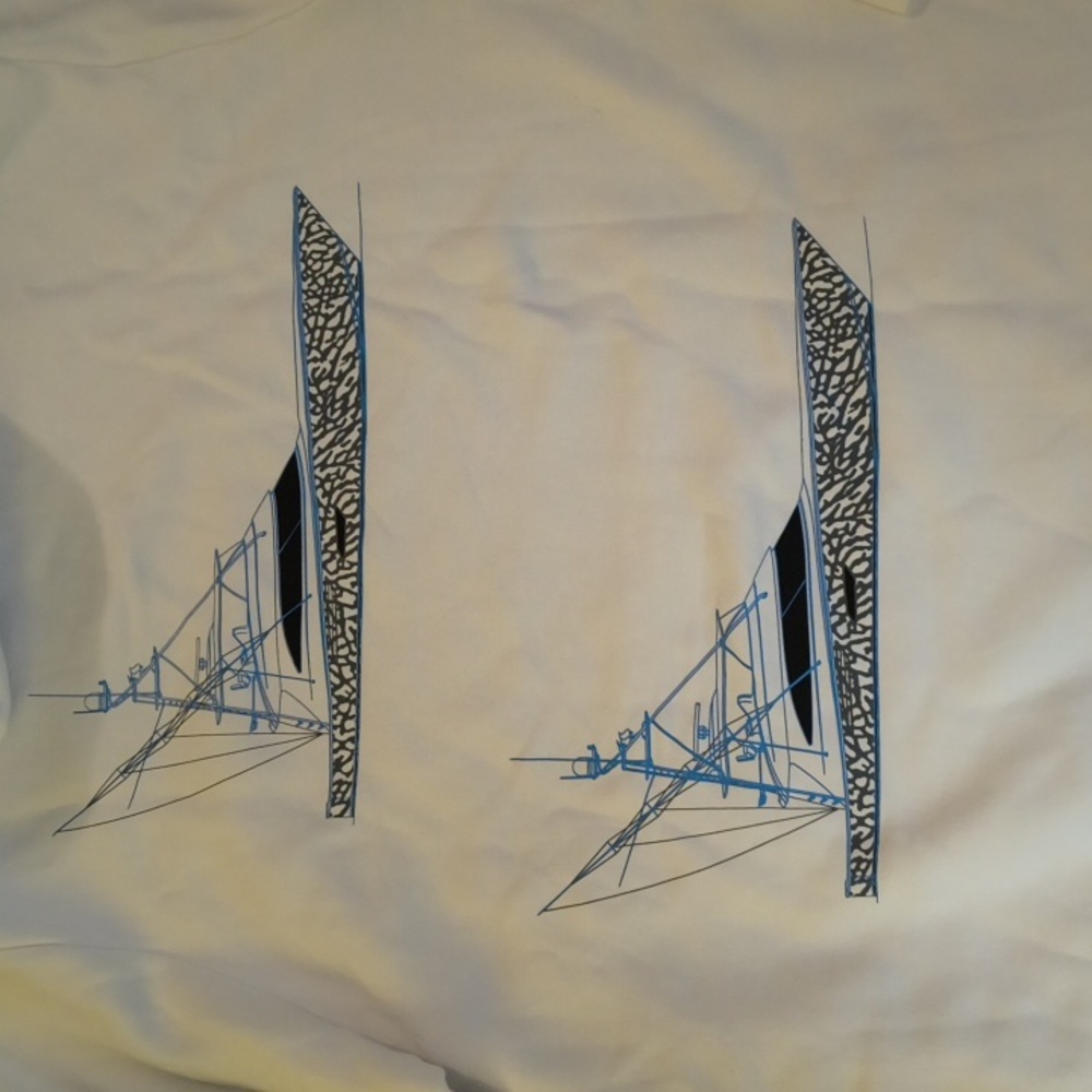 Hoodie Jordan 23 Sailboat Sweatshirt ⛵ Mens 3X - Picture 6 of 9